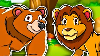 Learn Jungle Animal Sounds  Animal Sound Songs for Toddlers  Kids Learning Videos [upl. by Verbenia]