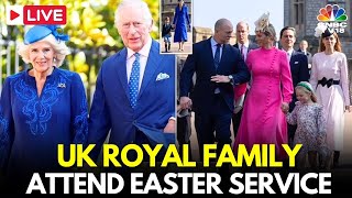 LIVE King Charles amp Queen Attend Easter Sunday Church Service Without Wales Family UK  IN18L [upl. by Nosyk256]