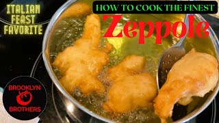 Classic Italian Zeppole A Delicious and Easy Recipe [upl. by Zilef]