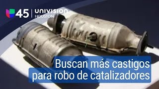 Enmienda buscaría frenar el robo de catalizadores en Houston [upl. by Pownall]