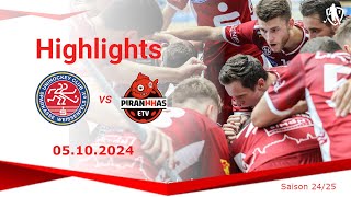 UHC Sparkasse Weißenfels vs ETV Hamburg Highlights 23102024 [upl. by Lleuqram575]