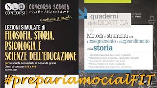 TESTI CONCORSO E LIBRI INTERESSANTI prepariamocialFIT [upl. by Orimar]