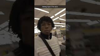 YvngHomie Getting Hype in the Store [upl. by Anelej780]