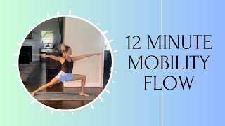 12 Minute Hip Ankle amp Wrist Mobility No Equipment Home Workout for Flexibility amp Core [upl. by Airetas]