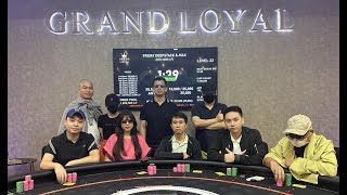 Grand Loyal Poker  Friday Deepstack 8 Max  Final Table [upl. by Hayott]