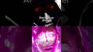 Alex Mercer vs Fetch Walker prototype infamous edit [upl. by Aurelea]