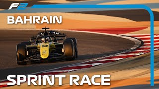 F2 Sprint Race Highlights  2024 Bahrain Grand Prix [upl. by Guinn]