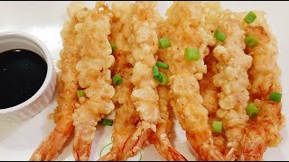 SHRIMP TEMPURA RECIPE  HOW TO COOK TEMPURA SHRIMP  QUICK amp EASY RECIPE [upl. by Adiana48]