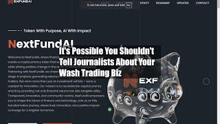 Its Possible You Shouldnt Tell Journalists About Your Wash Trading Biz [upl. by Luca135]