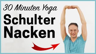 30 Minuten YOGA SCHULTER amp NACKEN Verspannungen lösen [upl. by Attlee]