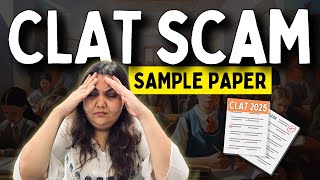 Whats wrong with CLAT consortium  clat2025 sample paper2 [upl. by Aihsel]