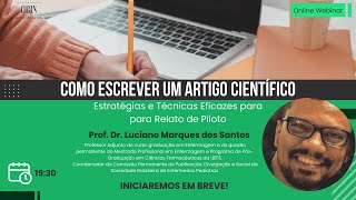 COMO ESCREVER UM ARTIGO CIENTÍFICO [upl. by Thibaud148]