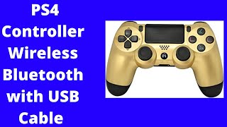 PS4 Controller V2 CHASDI Wireless Bluetooth with USB Cable for Sony Playstation 4 [upl. by Abeh]