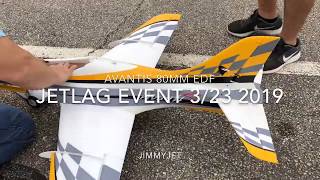 Freewing Avanti S EDF Jet 80mm  Jetlag Event [upl. by Olnton]