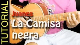 LA CAMISA NEGRA en guitarra TUTORIAL [upl. by Aehsila460]