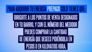 Nuevo servicio eléctrico PrePago en El Manguito [upl. by Hungarian]