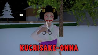 KUCHISAKE ONNA  HORROR MOVIE SAKURA SCHOOL SIMULATOR [upl. by Cohla]