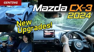 2024 New Mazda CX3 Tested on Highway amp Genting  Jinba Ittai All The Way  YS Khong Driving [upl. by Alue]