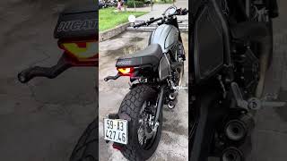 ducati scrambler night shift 800cc date 2023 Mẫu xe bản độ chính hãng Ducati thiết kế quá ngầu [upl. by Anairotciv]