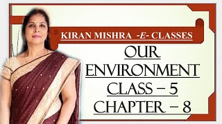 Our Environment Class5 Chapter8 Full Chapter [upl. by Artapoelc]