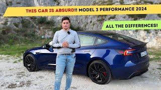 YOU HATE IT FOR NO REASON 🔥But NEW TESLA Model 3 Performance 2024 is really FAST [upl. by Raeann]