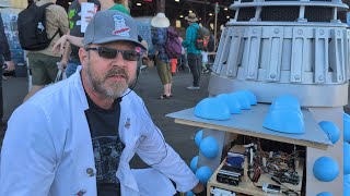 The Time Scales Interviews Andrew Maley Live  Dalek Fax  Maker Faire Mare Island CA Oct 19 2024 [upl. by Granthem]