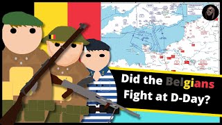 What Did the Belgians Do on DDay  Belgiums Contribution 1944 [upl. by Alita424]