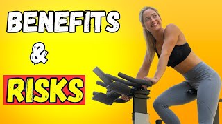 10 Unexpected Benefits of Exercise Bikes and 4 RISKS [upl. by Ahseuqal]