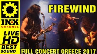 FIREWIND  Full Concert w RAGE 15122017 Thessaloniki Greece [upl. by Nyrhtakyram]