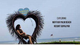 Mayfair Gopalpur Weekend Trip Luxury Five Star Resort Review Ocean View Room Private Beach Pool [upl. by Jareen]