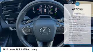 2024 Lexus RX R2019855 [upl. by Eidnim]