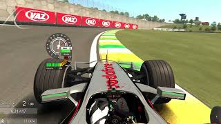 2007 Mclaren vs Interlagos but with Monaco levels of downforce [upl. by Dong783]