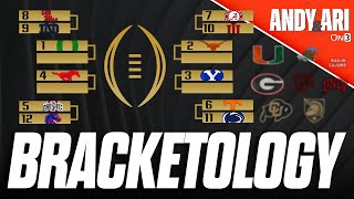 College Football Playoff BRACKETOLOGY Week 12  CFP after Georgia LSU lose in SEC play [upl. by Bromleigh575]