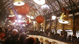 Magical Christmas at London Covent Garden Market [upl. by Noit]