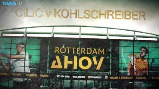 2016 ABN AMRO World Tennis Tournament  QuarterFinal Highlights [upl. by Lleksah]