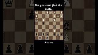 Challenge 14 Find the forced mate chess puzzle chessgame gaming chesscom chesspuzzle [upl. by Caine]