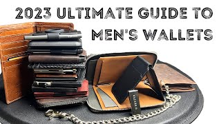 2023 Guide To Mens Wallets  Wallet Types What To Carry In Your Wallet amp What Wallet To Get [upl. by Anton]