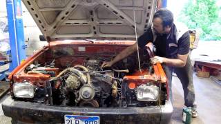 mazda b2000 v8 swap small block chevy [upl. by Billen]