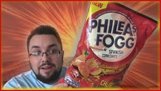 Phileas Fogg Chorizo amp Red Pepper Corn Chips Review [upl. by Ahsienahs]