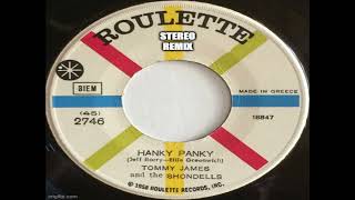 TOMMY JAMES and THE SHONDELLS  Hanky Panky 1966 STEREO HQ [upl. by Atekan748]