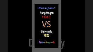 Dimensity 7025 VS Snapdragon 6 Gen 3  Best kaun  Snapdragon 6 Gen 3 VS Dimensity 7025  Shorts [upl. by Chatwin479]