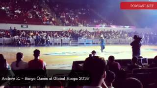 Andrew E Performs Banyon Queen at Global Hoops 2016 [upl. by Yuk]