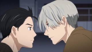 Yuri on Ice AMV Nothing Holding Me Back Victuuri [upl. by Wilona902]