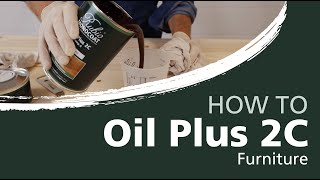 How to oil your wooden table with the Oil Plus 2C  Rubio Monocoat [upl. by Abdul]