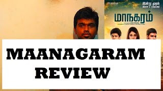 MAANAGARAM 2017  MOVIE REVIEW [upl. by Ackley]