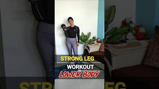 Slim leg workout lower body workout dumbbell workout for women shorts fitness [upl. by Epoillac425]