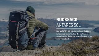 NORDKAMM ANTARES 50L  10 Trekkingrucksack Backpackerrucksack [upl. by Yelsnit27]