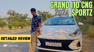 The All New Grand i10 CNG  Sportz  DETAILED REVIEW  VALUE FOR MONEY [upl. by Edwina]