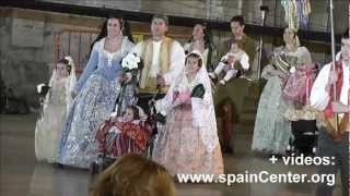 Ofrenda Floral Virgen en Fallas Valencia 2012 [upl. by Matt]