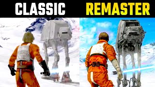 Comparing Battlefront 2 REMASTER to Battlefront 2 CLASSIC [upl. by Attesor843]